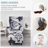 SnugFit Wingback Chair Slipcover - American Blue