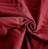 NON SLIP QUILTED SOFA PROTECTOR MAT - PLAIN MAROON