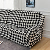 Premium Printed Recliner Sofa Cover : Maze Black