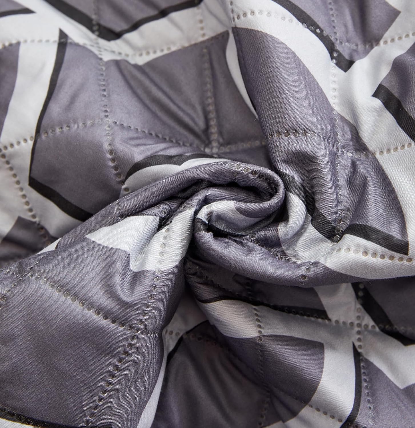 WATERPROOF QUILTED RECLINER COVER - OCTA GREY 1 SEATER