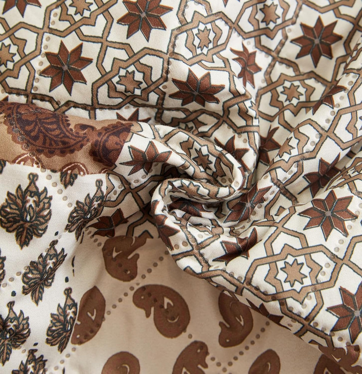 WATERPROOF QUILTED RECLINER COVER - BOHO BROWN 1 SEATER