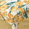 Stretchable Chair Covers, Orange Tulip