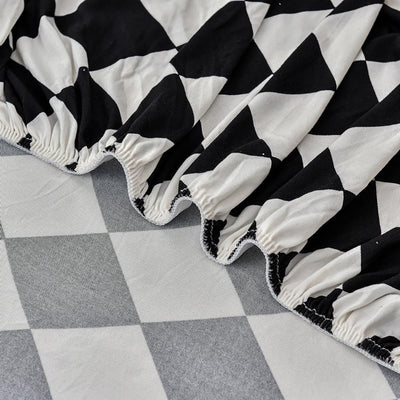Premium Printed Recliner Sofa Cover : Maze Black