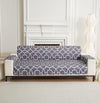NON SLIP QUILTED SOFA PROTECTOR MAT - THICK PRINTED WITH STRAP