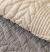 PREMIUM COTTON QUILTED SOFA MAT - CLOUD GREY