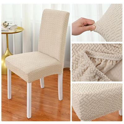 Polar Fleece Chair Cover : Cream