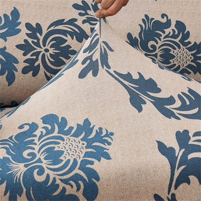 Trendize Exclusive Stretchable Sofa Cover - Damask Beige