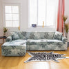 L Shape Sofa Cover - Petal Grey