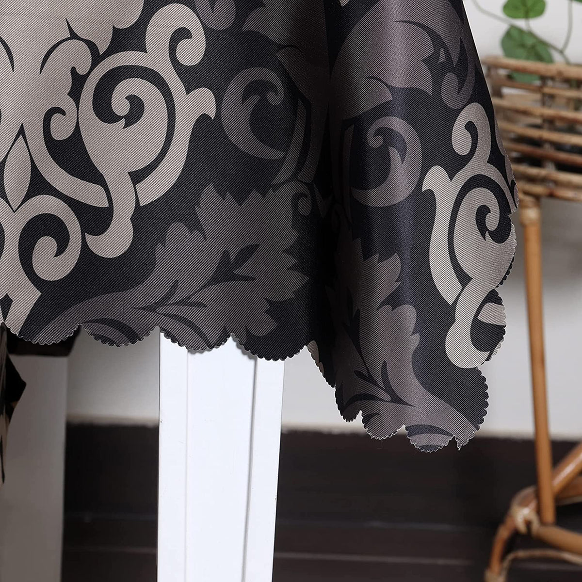 Premium Dining Table & Chair Cover Combo - Royal Black