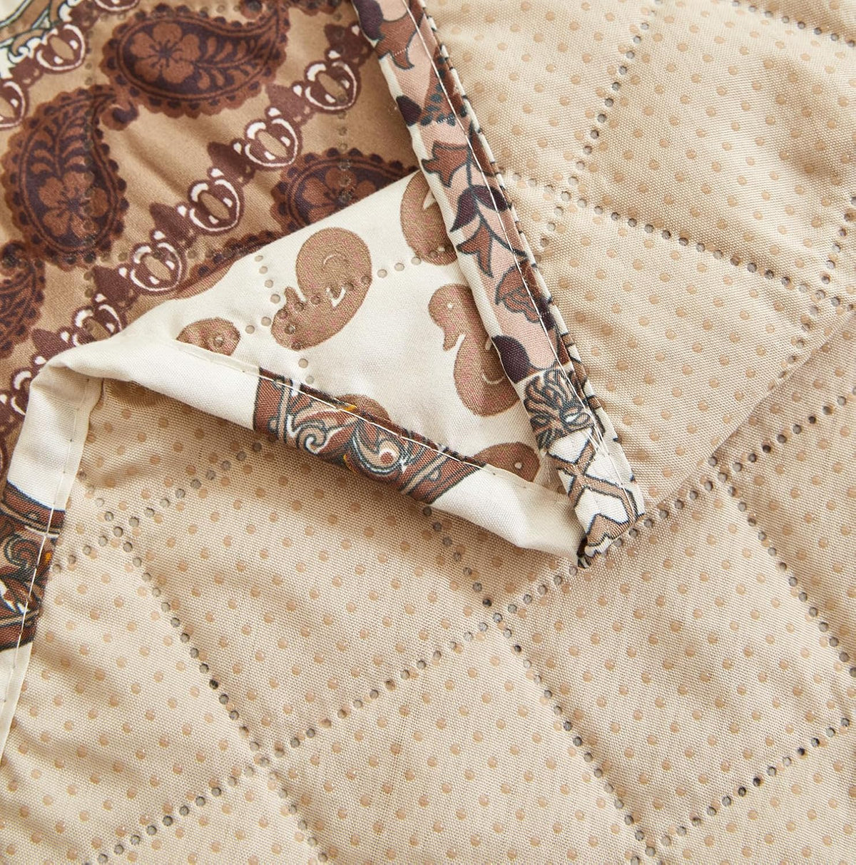 WATERPROOF QUILTED RECLINER COVER - BOHO BROWN 1 SEATER