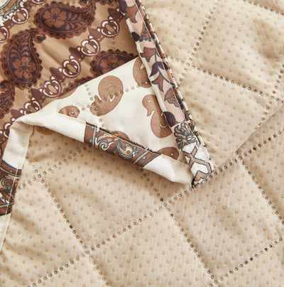 WATERPROOF QUILTED RECLINER COVER - BOHO BROWN