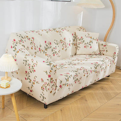 Trendize Exclusive Stretchable Sofa Cover - Modish Beige