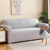 2025 Polar Fleece Sofa Cover : Grey
