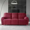 Premium Jacquard Recliner Sofa Cover : Maroon