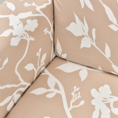 Trendize Exclusive Stretchable Sofa Cover - Leafy Beige