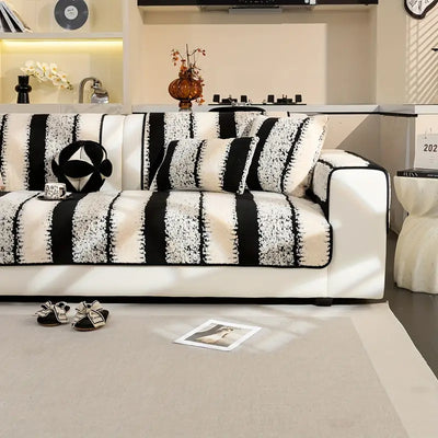 Vintage Velveteen Sofa Mat