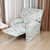 Premium Printed Recliner Sofa Cover : Fall Green