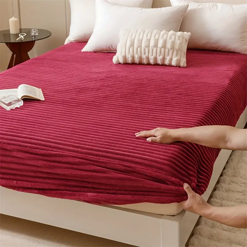 Luxe Rabbit Fur Fitted Sheet - 80% OFF - Clearance Sale