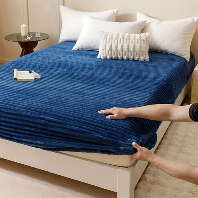 Luxe Rabbit Fur Fitted Sheet - 80% OFF - Clearance Sale