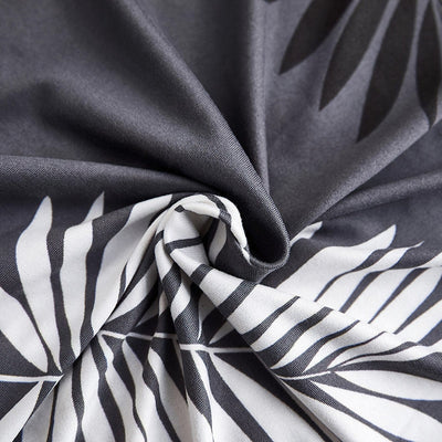 Trendize Exclusive Stretchable Sofa Cover - Charcoal Fern