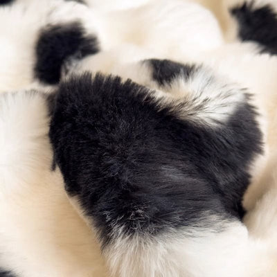All Season Printed Rabbit Fur Fitted Sheet