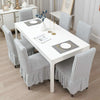 2025 Turkish Bubble Frill Chair Covers : Light Grey