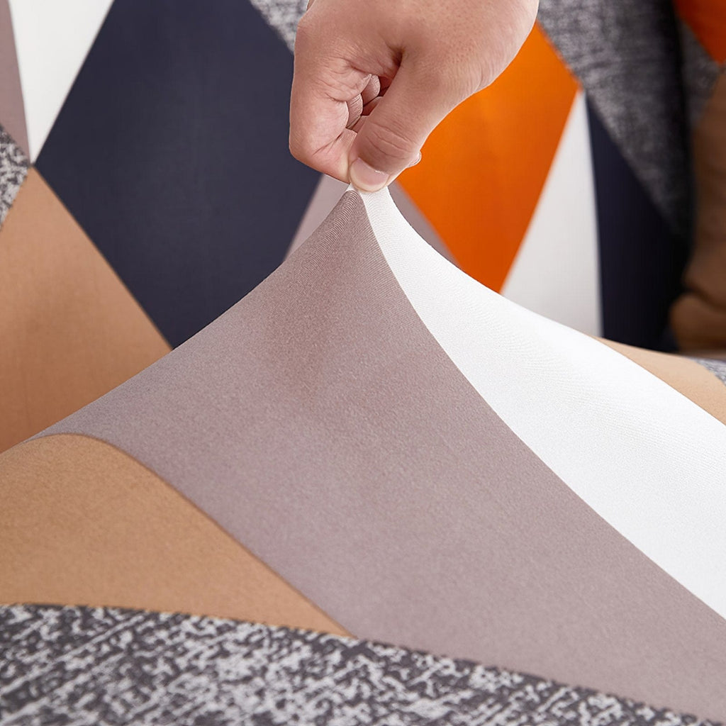 Trendize Exclusive Stretchable Sofa Cover - Prism Orange