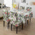 Premium Dining Table & Chair Cover Combo - Branch White - Trendize