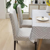 Premium Dining Table & Chair Cover Combo - Complex Grey - Trendize