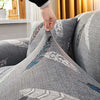 Trendize Exclusive Stretchable Sofa Cover - Fern Grey