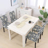 Stretchable Chair Covers, Black Maze - Trendize
