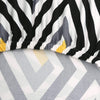 Stretchable Chair Covers, Black Maze - Trendize