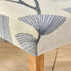 Stretchable Chair Covers, Dandelions Beige - Trendize