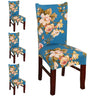 Stretchable Chair Covers, Funky Teal - Trendize