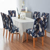 Stretchable Chair Covers, Jungle Leaf - Trendize
