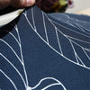 Stretchable Chair Covers, Leafy Ash - Trendize