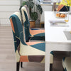 Stretchable Chair Covers, Peach Prism - Trendize