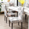 Stretchable Chair Covers, Peachy Grey - Trendize