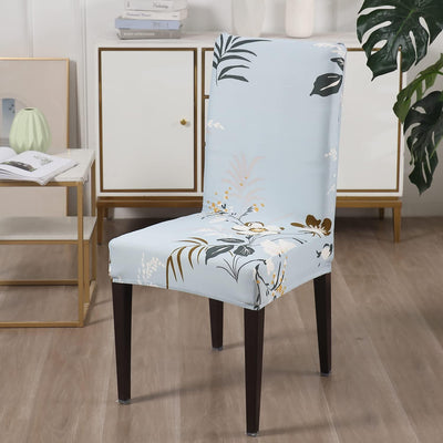 Stretchable Chair Covers, Subtle Sky - Trendize