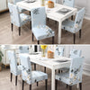 Stretchable Chair Covers, Subtle Sky - Trendize