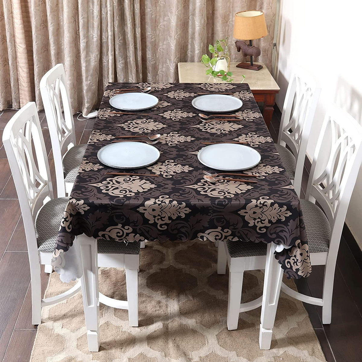 Trendize Premium Waterproof Matching Table Cover - Royal Black - Trendize
