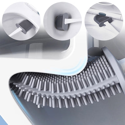 Silicone Flexible Toilet Brush