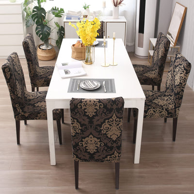 Stretchable Chair Covers, Royal Black