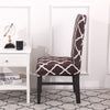 Stretchable Chair Covers, Diamond Brown