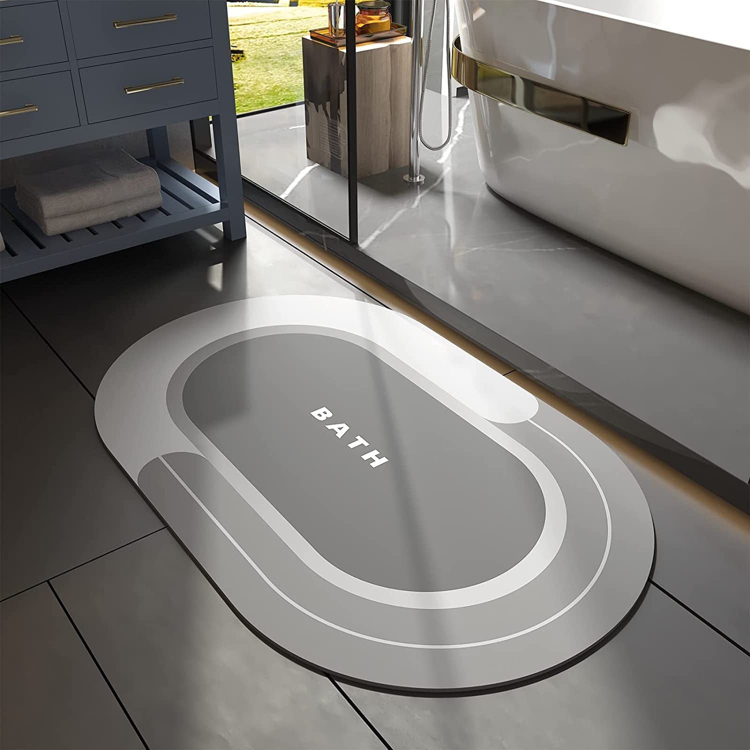 Super Absorbent Quick Dry Bath Mat