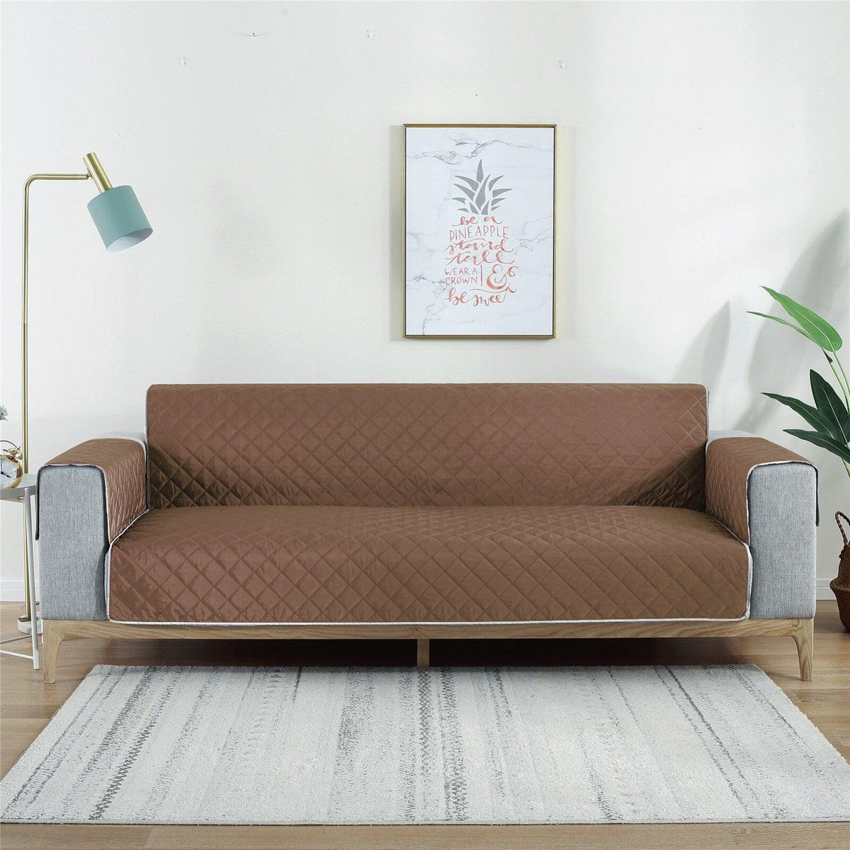 Reversible Quilted Waterproof Sofa Protector - Trendize