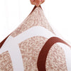Stretchable Chair Covers, Wave Brown