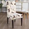 Stretchable Chair Covers, Blooming Beige - Trendize