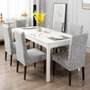 Stretchable Chair Covers, Casual Grey - Trendize