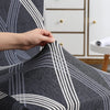Stretchable Chair Covers, Convex Grey - Trendize